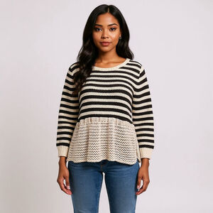 RHIÉ Striped Sweater